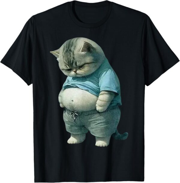 Fat Cat Printed T-Shirt